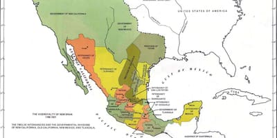 Meksyk historia mapa