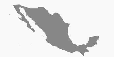 Meksyk mapa wektor