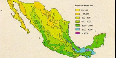 Mapy pogodowe dla Meksyku
