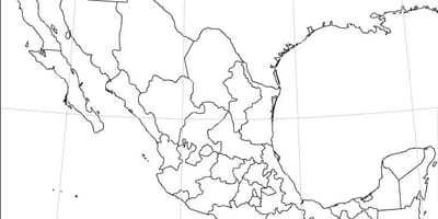 Meksyk mapa pusta